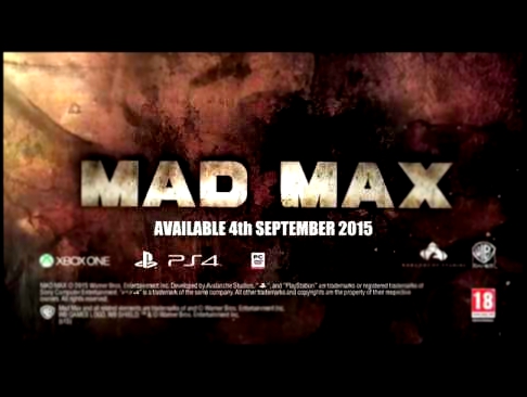 Трейлер игры "Mad Max: Savage Road" в переводе Гоблина 