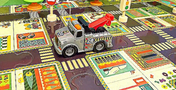 Машинки для детей - Городской спецтранспорт Полицейская с Пожарной и другие машинки 