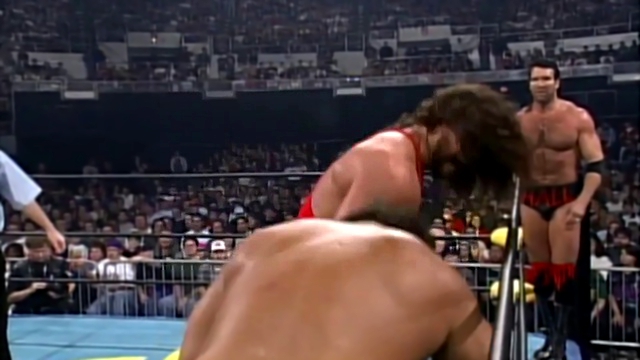 Кевин Нэш и Скотт Холл vs Варвар и Хаку - WCW Starrcade 1996 