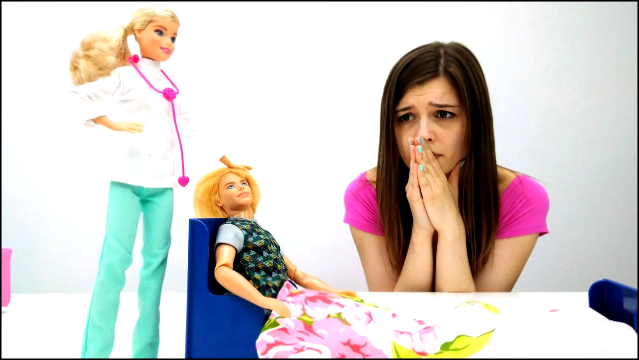 Мультфильм про #БАРБИ barbie. Принцесса Барби и Кен в больнице! #ToyClub 