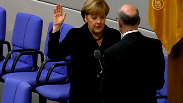 Ангела Меркель избрана на третий срок 