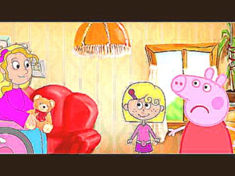 Свинка Пеппа Мультфильм Пеппа дала девочке  Peppa Pig 