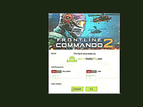 Frontline Commando 2 Cheats APK Unlimited Glu Credits and Cash 