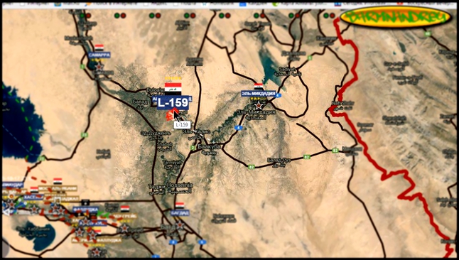 Обзор карты боевых действий в Сирии, Ираке и Йемене за 07.11.2015 год 
