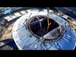 Эксклюзив «Зенит-ТВ»: экскурсия по строящемуся стадиону / Zenits new stadium under construction 
