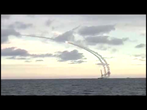 Из акватории Каспия в Сирии нанесен удар ракетами Калибр по ИГ 
