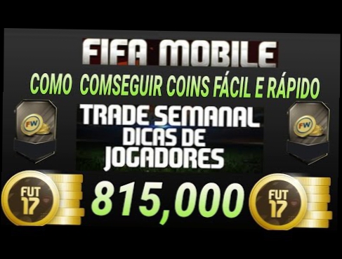 DICA DE TRADE MAIS LUCRATIVA NO FIFA MOBILE / iOS & ANDROID / 