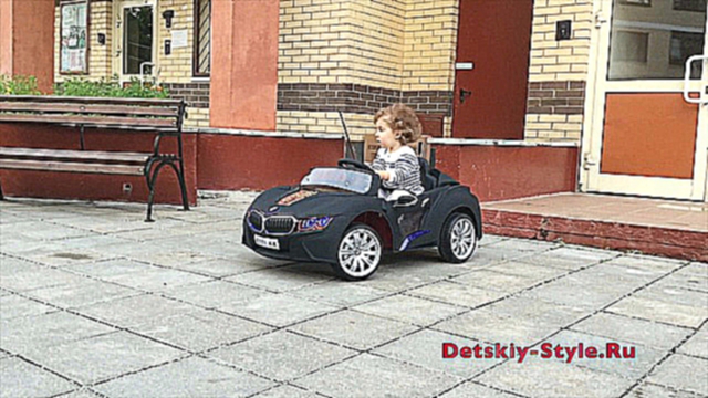 Электромобиль River-Auto "BMW Е111КХ" - Видео Обзор от Detskiy-Style.Ru 
