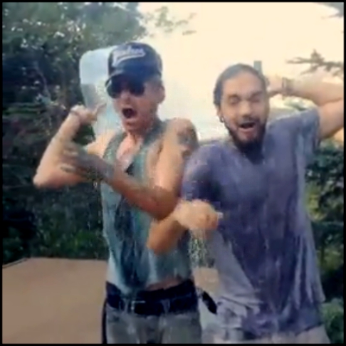 Tokio Hotel  Билл Каулитц Том Каулитц  #IceBucketChalleng  23 08 2014 