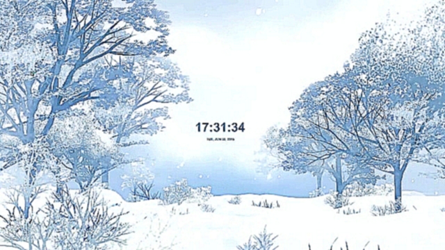 Заставка "Время зимы" 