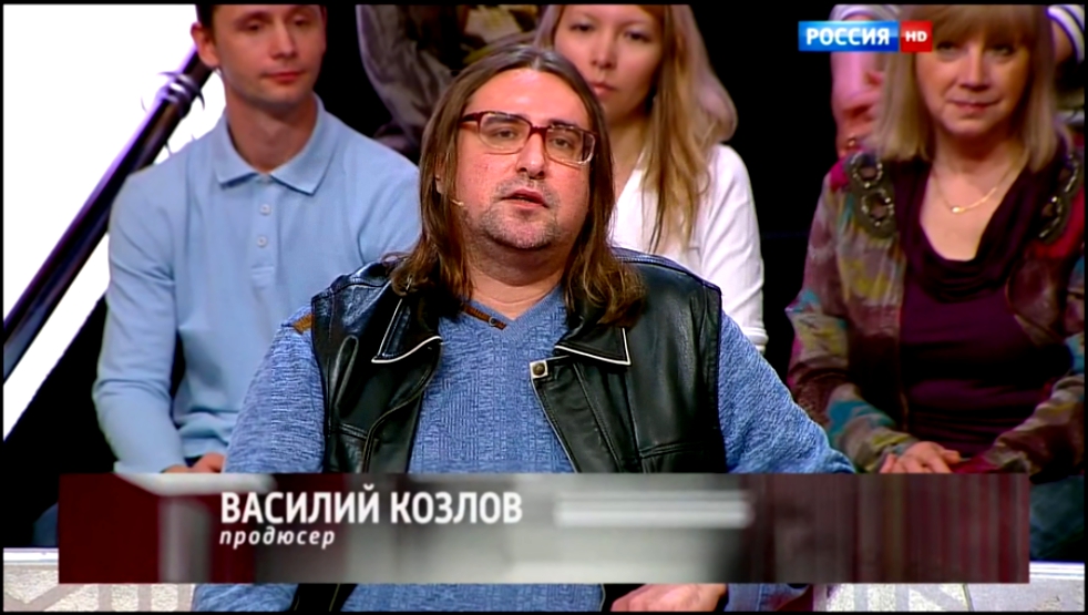 Продюсер Василий Козлов в программе "Прямой эфир" 2015, фрагмент 
