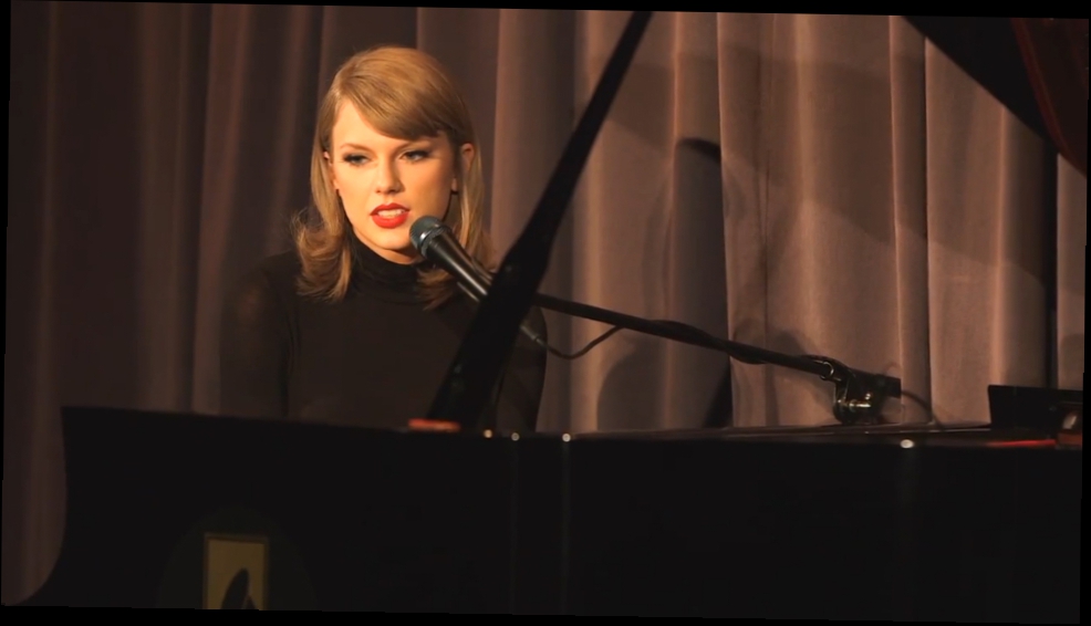 Taylor Swift - Out Of The Woods Live at GRAMMY Museum 