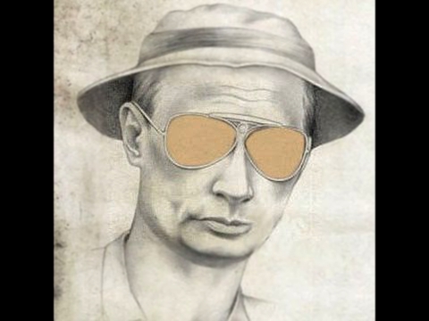 В В Путин рисуем 