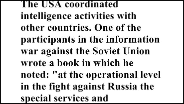 Chapter 10 - First Global Information War. Collapse Of The USSR 