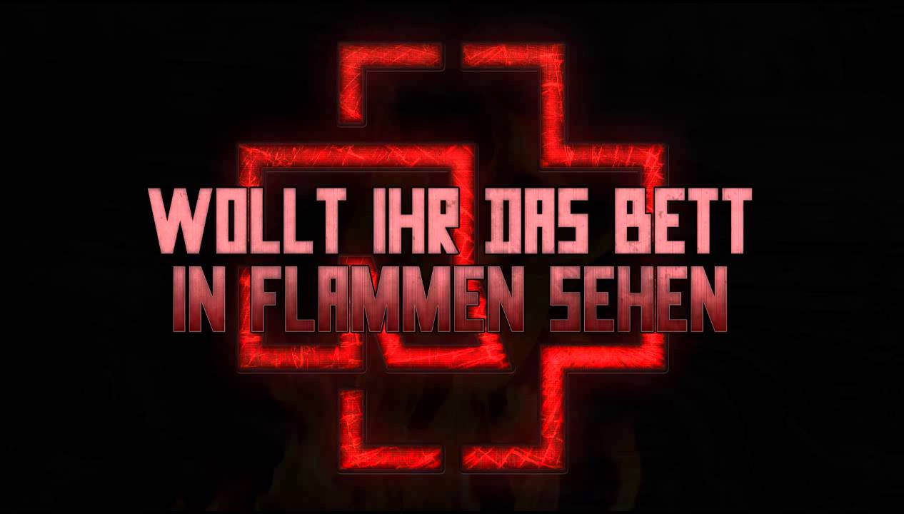 Rammstein - Wollt Ihr Das Bett In Flammen Sehen