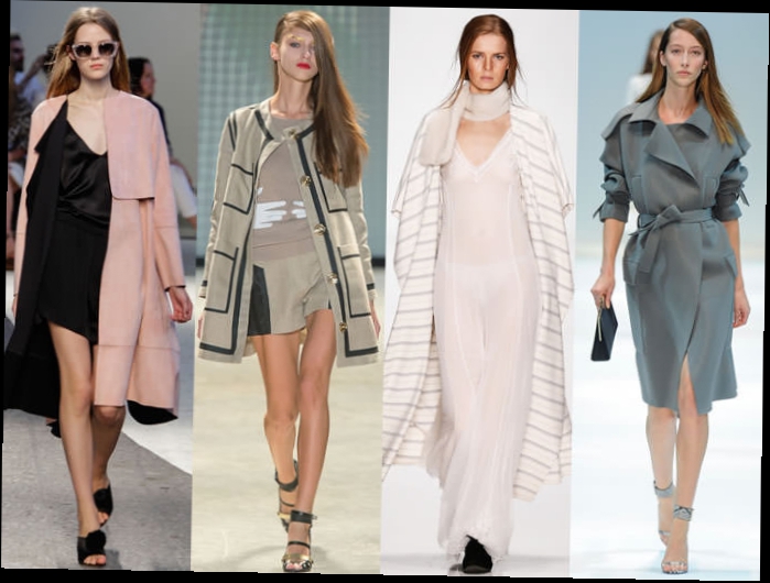 Модні жіночі пальто - весна 2014 Модные женские